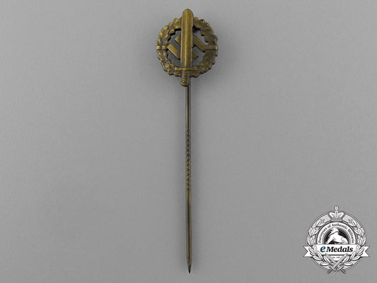 a_sa_gold_grade_sports_badge_miniature_stick_pin_e_0918