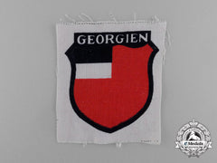 An Unissued Wehrmacht Heer (Army) “Georgien” Eastern People’s Volunteer Sleeve Insignia