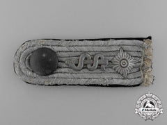 A Single Waffen-Ss Medical Personnel Obersturmführer Shoulder Board