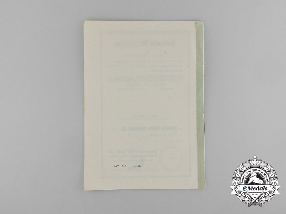 germany,_third_reich._an_award_booklet_for_the_german_equestrian_badge,_bronze_grade_e_1375