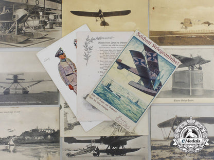 a_lot_of_thirteen_imperial_german_first_war-_era_aviation_postcards_e_1399