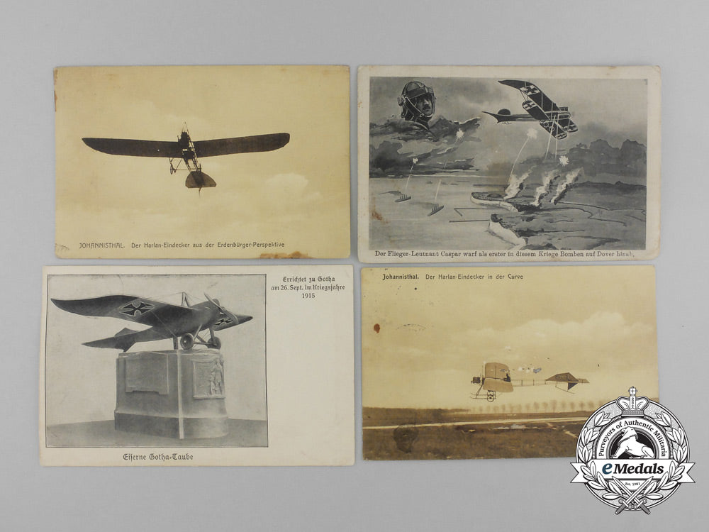 a_lot_of_thirteen_imperial_german_first_war-_era_aviation_postcards_e_1400