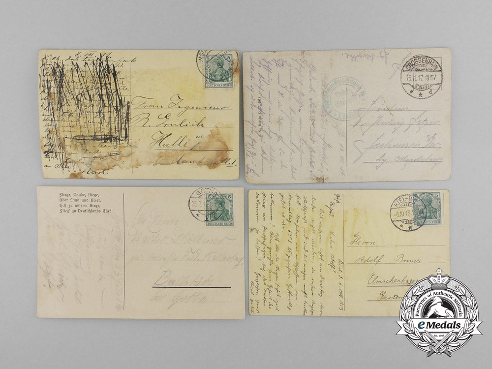 a_lot_of_thirteen_imperial_german_first_war-_era_aviation_postcards_e_1401