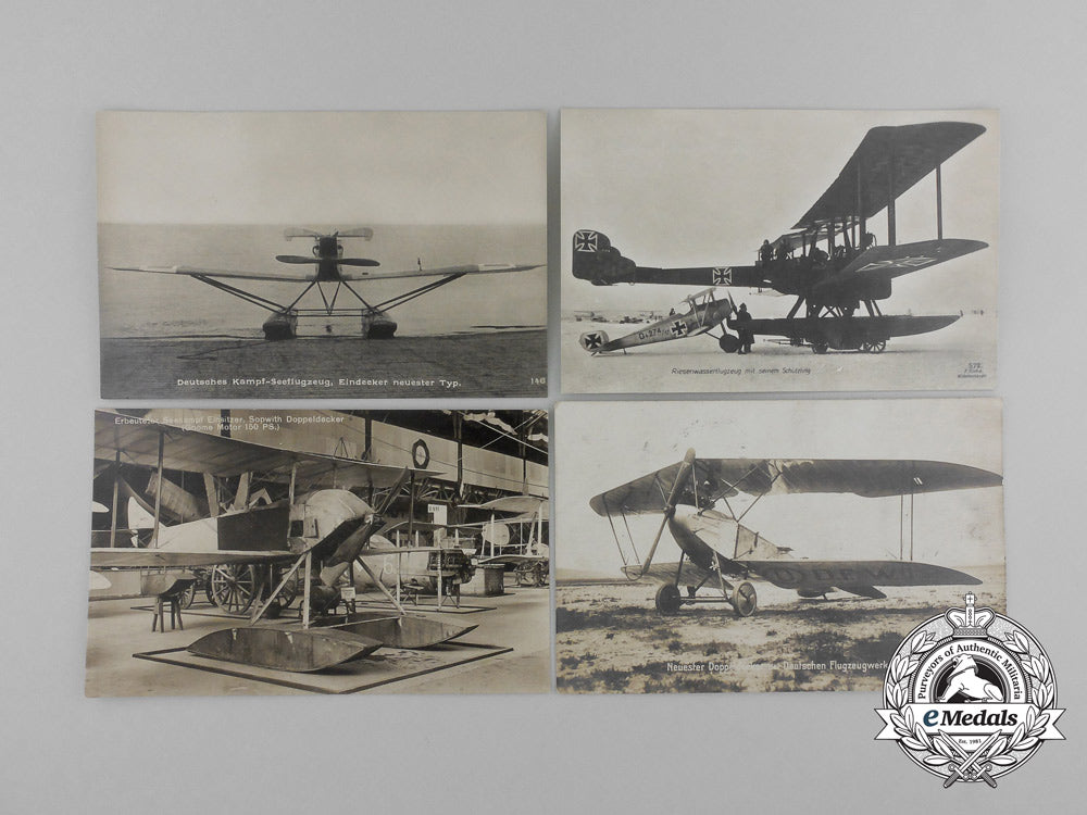 a_lot_of_thirteen_imperial_german_first_war-_era_aviation_postcards_e_1402