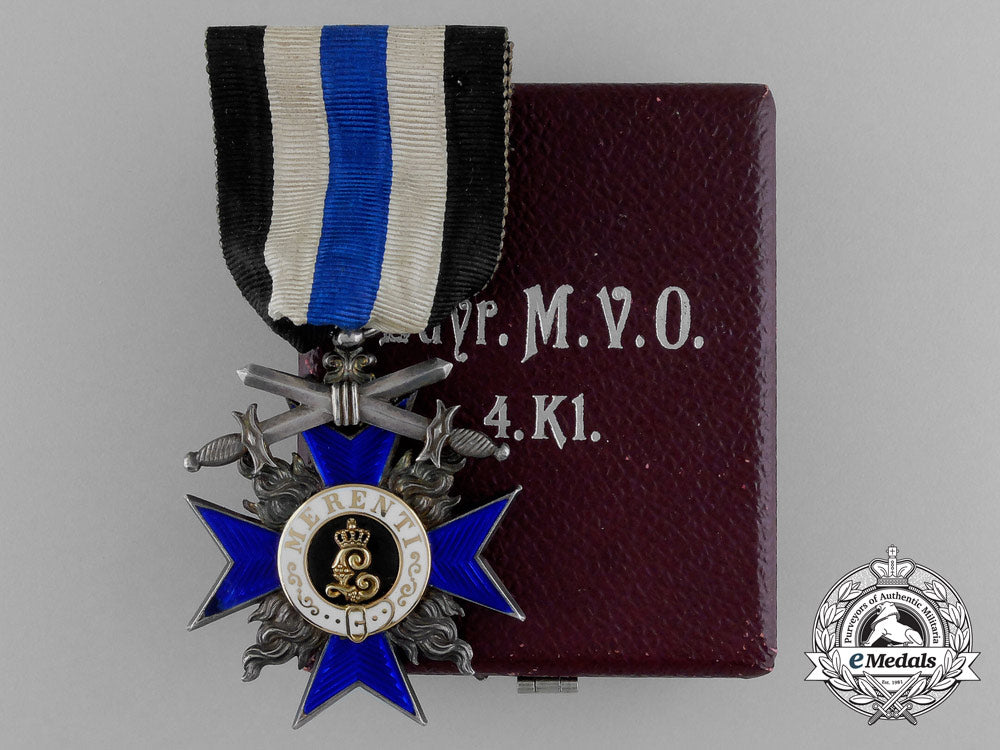 a_cased_bavarian_military_merit_order;4_th_class_with_swords_by_jacob_laser_of_munich_e_1593