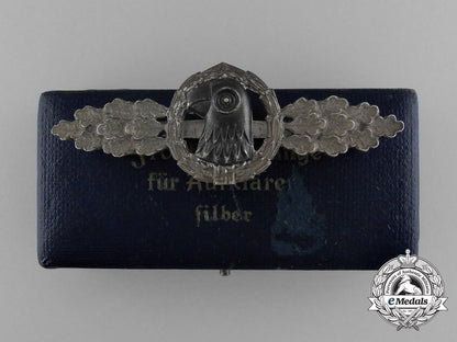a_cased_luftwaffe_reconnaissance_squadron_clasp;_silver_grade_by_jmme&_sohn_e_1604