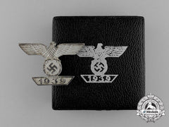 A Mint Cased Clasp To The Iron Cross 1939 First Class; Type Ii By Wilhelm Deumer Of Lüdenscheid