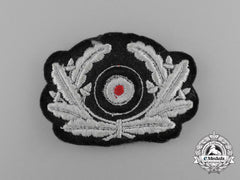 A Wehrmacht Heer (Army) Cloth Nco’s Visor Wreath