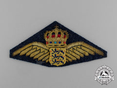 A Royal Danish Air Force Pilot Badge