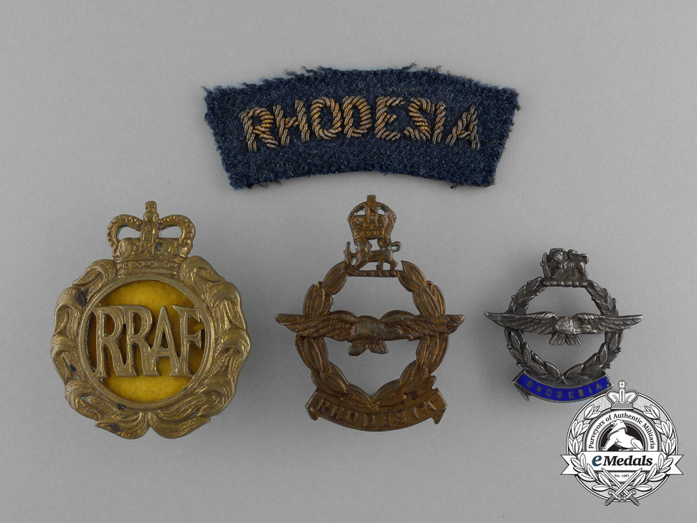 four_royal_rhodesian_air_force(_rraf)_items_e_1795