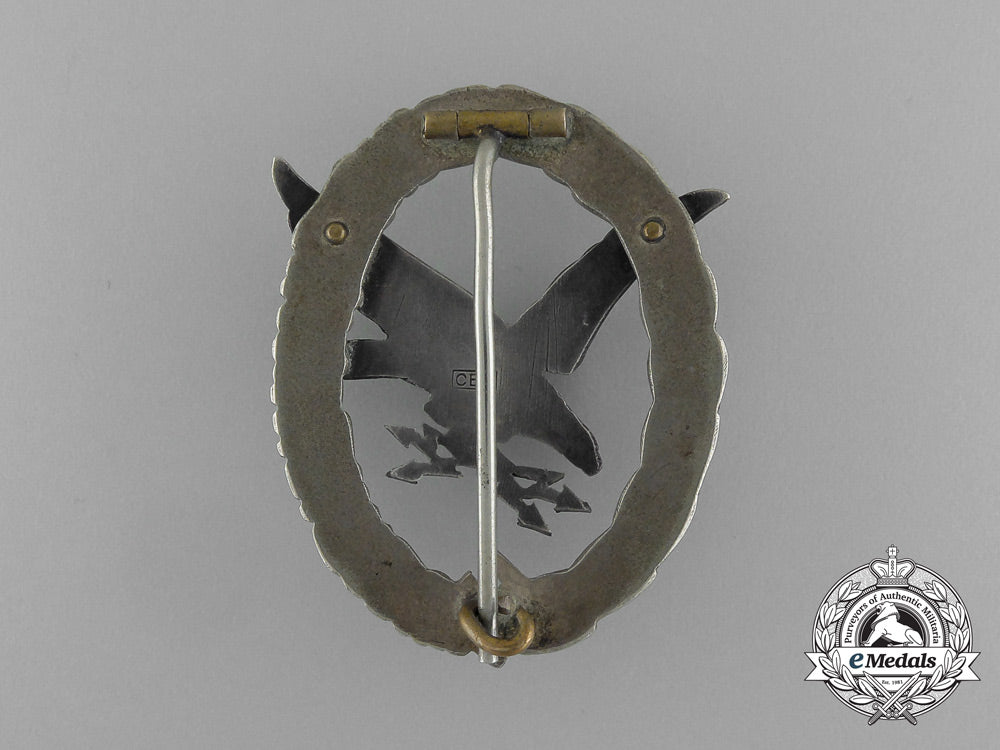 an_early_quality_cased_luftwaffe_radio_operator&_air_gunner_badge_by_c._e._juncker_e_1854