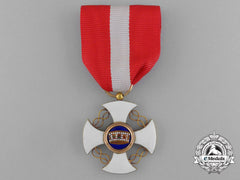 An Italian Order Of The Crown In Gold; 5Th Class, Knight