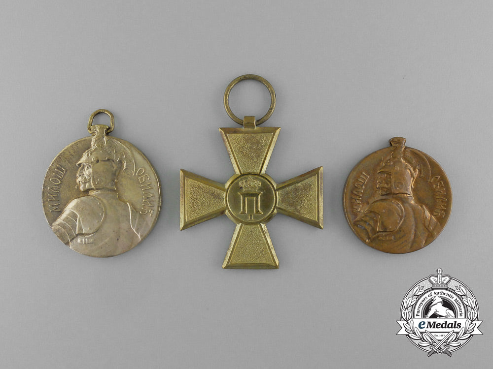 three_serbian_medals&_awards_e_1968