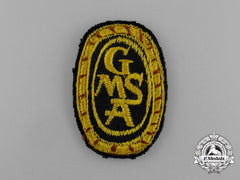 A Scarce Gmsa (German Mine Sweeping Administration) Sleeve Patch