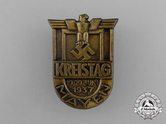 A 1937 Mayen District Council Day Badge