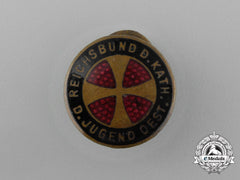 A Reichs Association Of Catholic Germanic Youths In Austria Membership Boutonnière