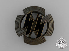 A Rare Germanic Achievement Badge Of The Ss In Bronze