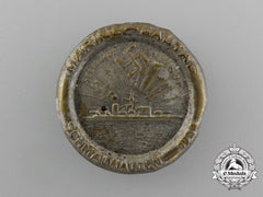 A 1934 Schmalkalden Marine Gautag Badge By Karl Peter Of Schmalkalden