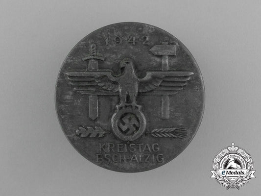 a1942_esch-_alzig_district_council_day_badge_e_2390