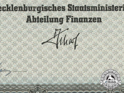 a_mint1942_mecklenburg_state_debenture_bond_in_the_value_of500_reichsmark_e_2439