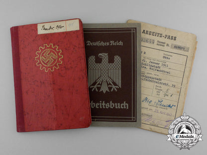 a_lot_of_german_labour_front_books_for_berta_and_otto_sander_e_2462