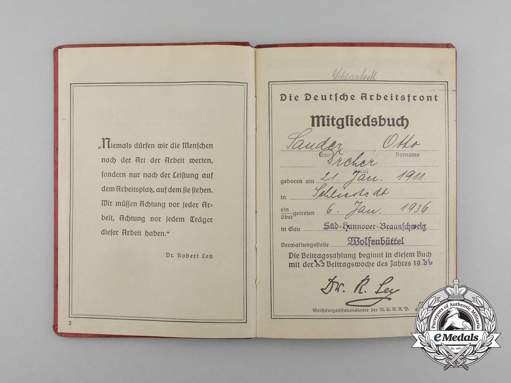 a_lot_of_german_labour_front_books_for_berta_and_otto_sander_e_2470