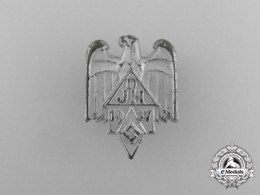 a1937_dj/_hj_german_youth_hostel_association_badge_e_2579