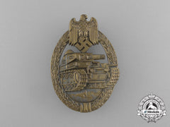 An Absolutely Mint Bronze Grade Tank Badge By Ferdinand Wiedmann