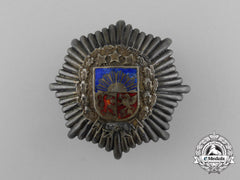 A Second War Latvian Army Staff Breast Badge
