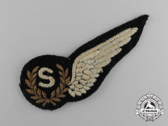 A Second War Royal Air Force (Raf) Signaller (S) Wing