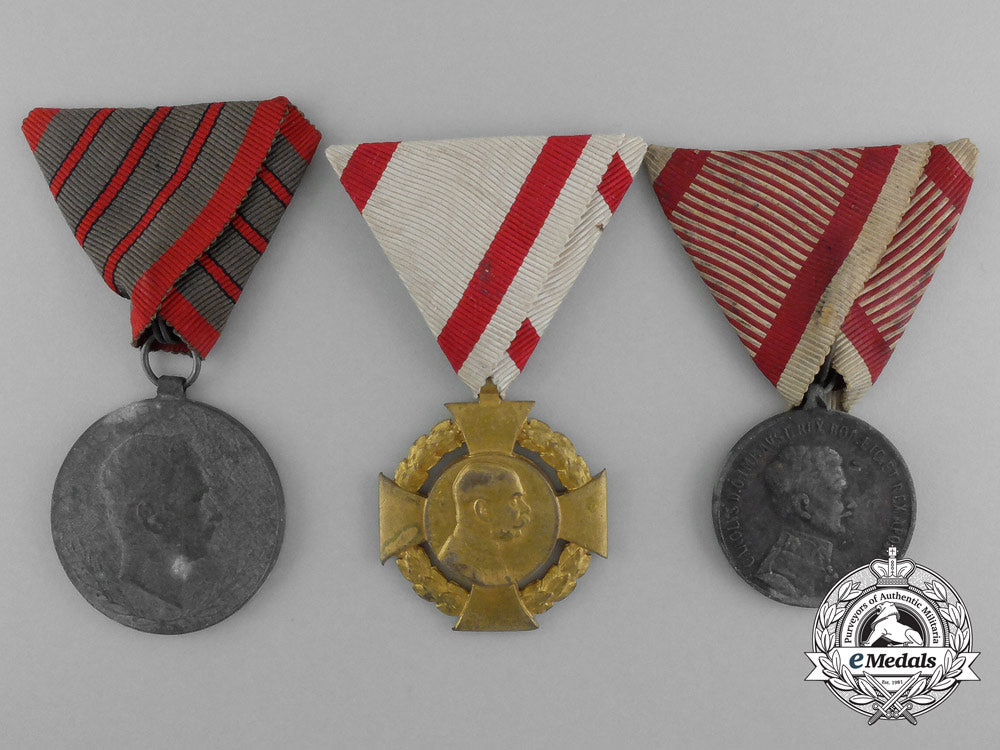 austria,_imperial._three_medals&_awards_e_2730