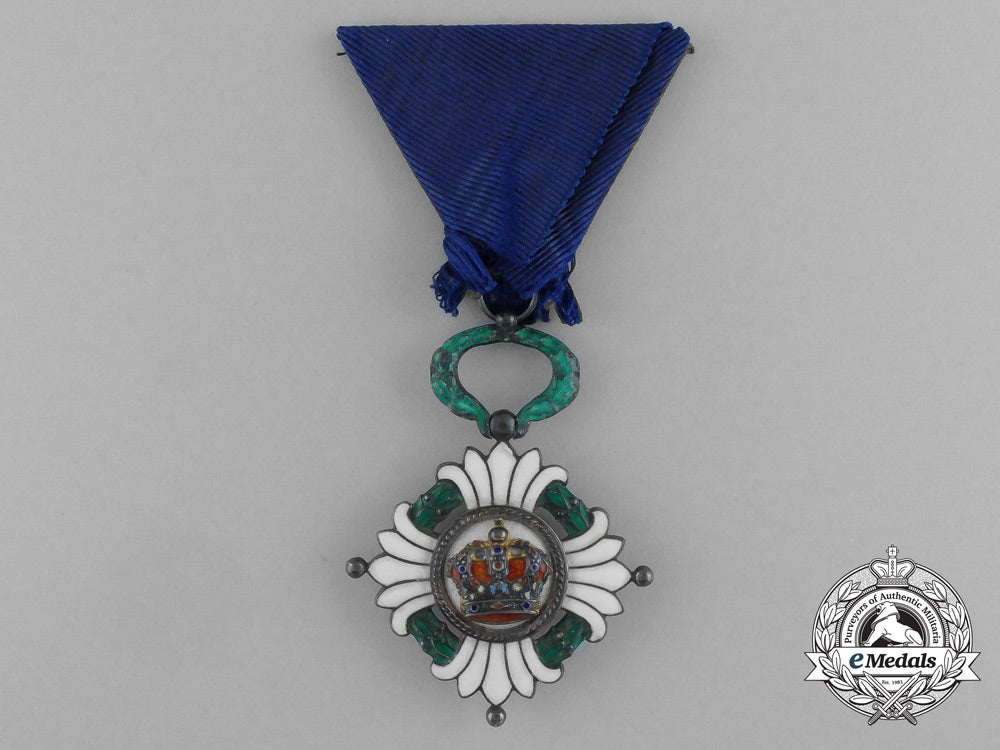 an_order_of_the_yugoslav_crown;5_th_class,_knight_with_case_e_2772_1