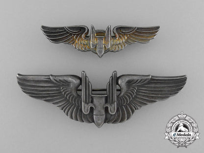 united_states._an_army_air_force_aerial_gunner_badge,_fullsize_and_reduced_size_e_2887
