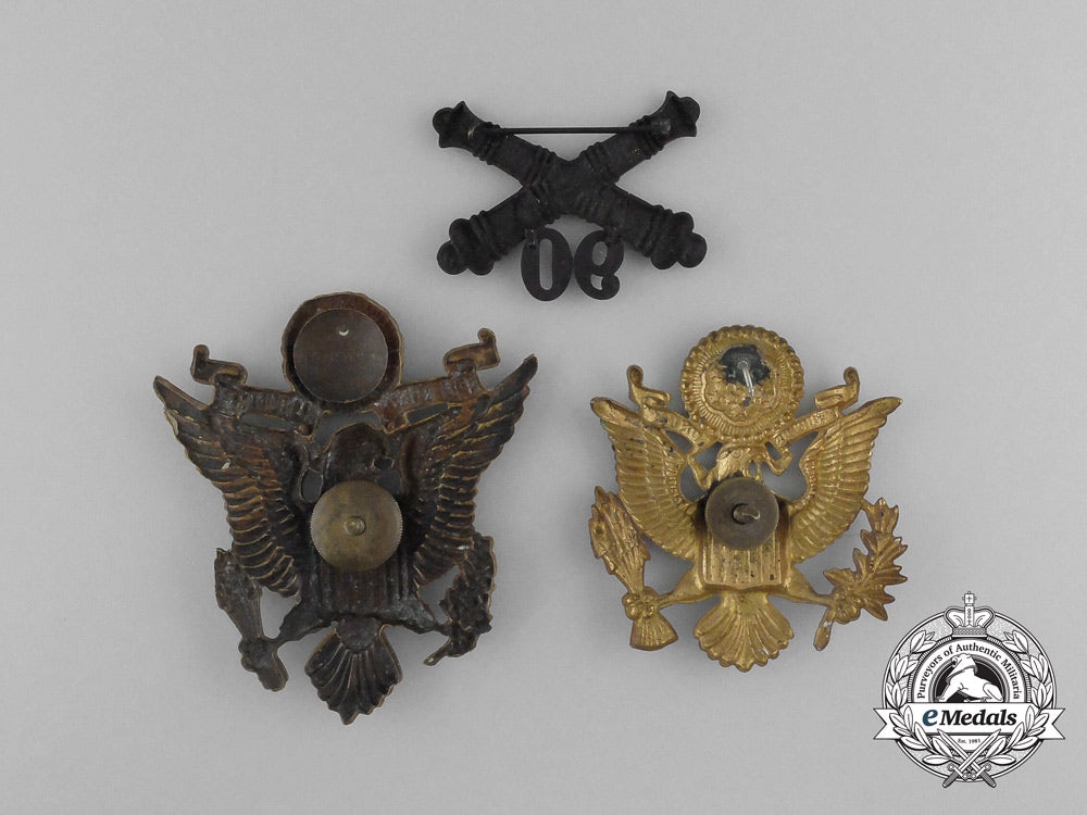 three_american_army/_army_air_force_cap_badges_e_3136
