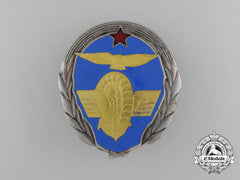 A Yugoslavian Air Force Car & Truck Drivers School Instructor's Badge