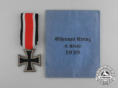 An Iron Cross 1939 Second Class By J.e Hammer & Söhne In Its Original Packet Of Issue