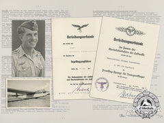 A Document Grouping To The 1St Squadron Of The German Research Institute For Sailplane Flight 230