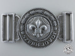 A 1930'S Hungarian Scout Leader's Belt Buckle