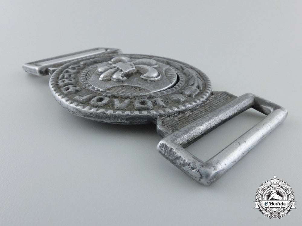 a1930'_s_hungarian_scout_leader's_belt_buckle_e_407