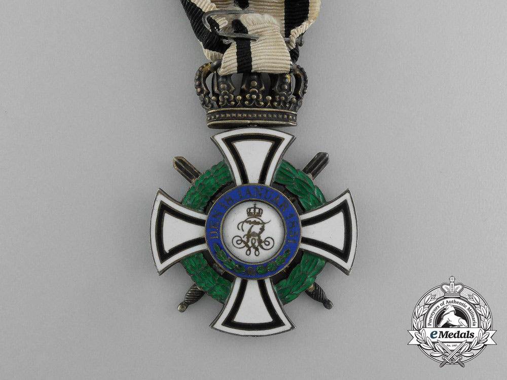 a_prussian_house_order_of_hohenzollern;_knight’s_cross_with_swords_by_sy&_wagner_e_4140
