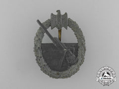 A Kriegsmarine Coastal Artillery Badge By Forester & Barth