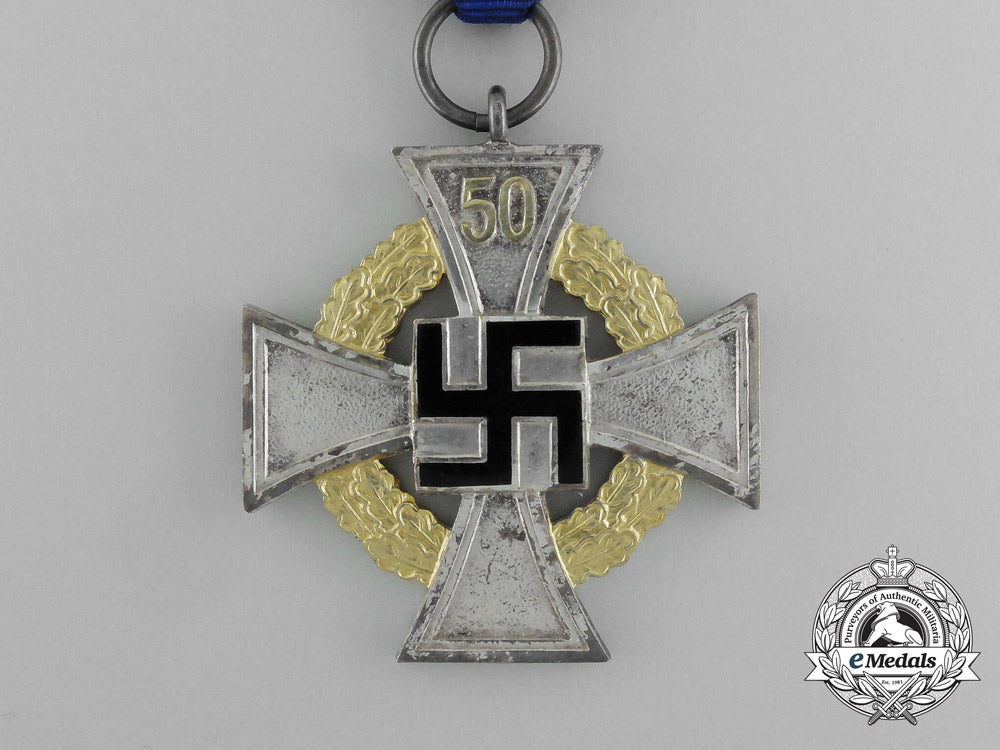 a_faithful_service_decoration;_fifty_year_by_deschler_with_case_e_4301_1