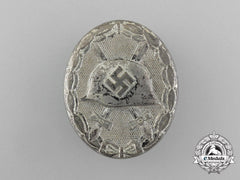 A Second War German Silver Grade Wound Badge By Carl Wild
