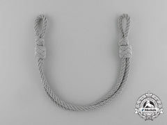 A Mint Wehrmacht Heer (Army) Officer’s Visor Cap Chin Strap