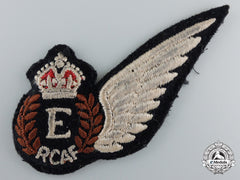 A Second War Uniform Removed Royal Canadian Air Force (Rcaf) Engineer (E) Wing