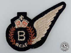 A Second War Royal Canadian Air Force (Rcaf) Bombardier (B) Wing