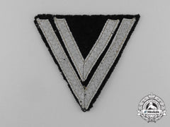 A Wehrmacht Heer (Army) Panzer Obergefreiter Sleeve Rank Chevron