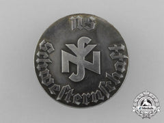 A Silver National Socialist People’s Welfare Nurse’s Association Membership Badge