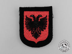 A Mint Waffen-Ss Albanian Foreign Volunteer Sleeve Shield