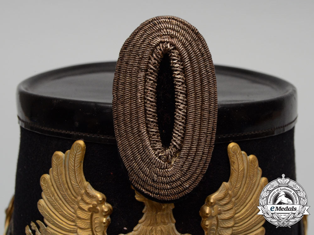 a_prussian_reserve_officer_line_jäger_battalion_shako,1899_model_e_4716
